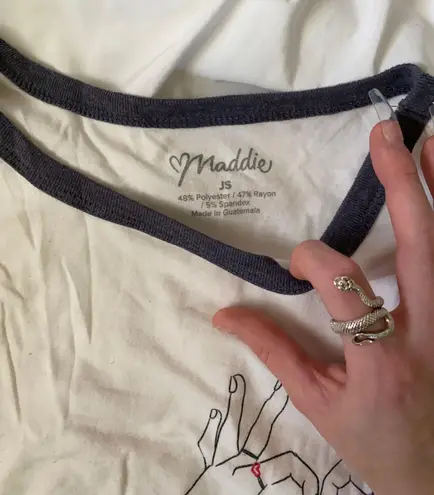 Maddie Ziegler Heart Hands TShirt White 13 48 Off Retail From Sarah