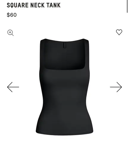 SKIMS  square neck tank