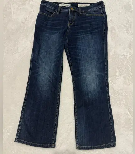 Pilcro and the Letterpress For Anthropologie Blue Ankle Cropped Jeans