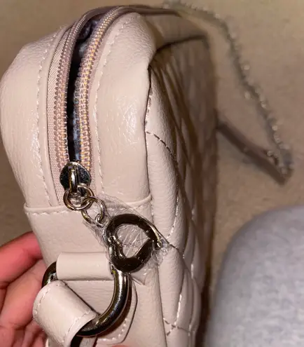 Beige Bella Rossa Leather Shoulder Bag Tan