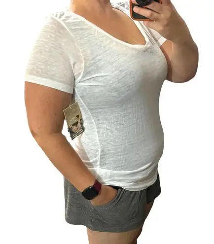 Threads 4 Thought X-LARGE T4T Triblend V-Neck Semi Sheer Short Sleeve Tee