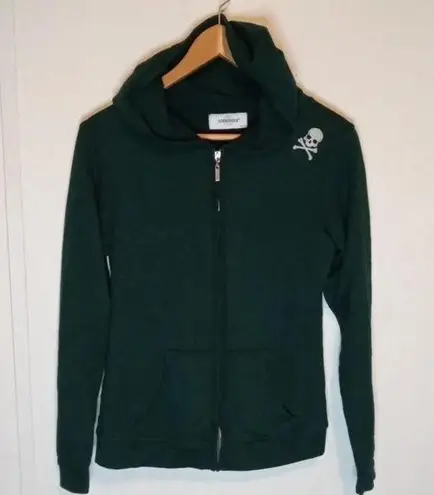 SoulCycle  women's green full zip hoodie size Medium women