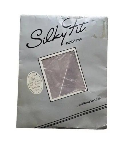 Vintage Silky Fit Regular Pantyhose Lycra Sheer New Old Stock NOS Women Size B