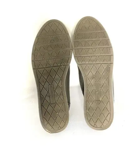 Donald J Pliner Miranda Platform Sneaker Size 9 Gray Suede Leather Lace Up Shoe