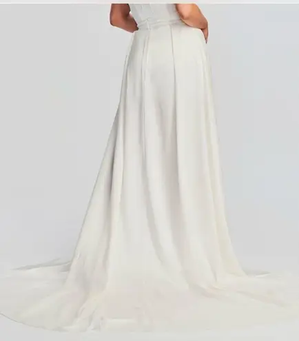 Nwt Retrofete Detachable Wedding Dress Train
Extender Skirt White Size XS