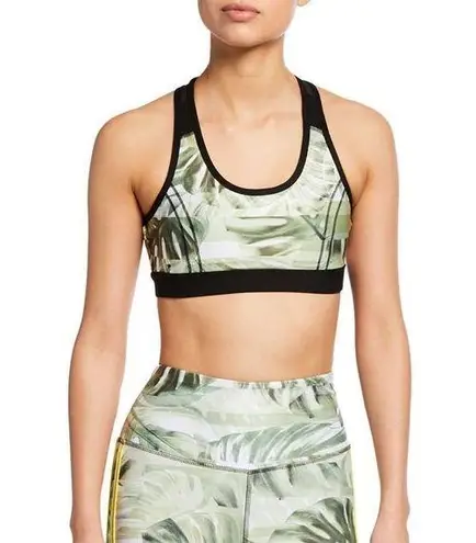 X By Gottex Mesh Contrast Green Sports Bra XS