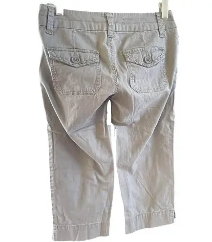 Freestyle Revolution Juniors' Gray Stretch Capris Size 5