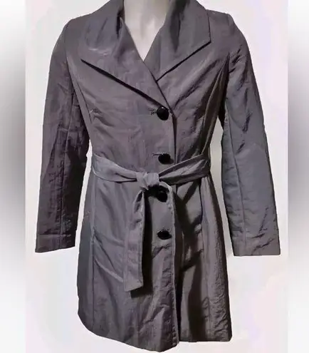 Jaclyn Smith NWOT Gray Belted Coat