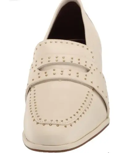 Aerosoles NWT women's Ardore Loafer Studded In Color: Eggnog Leather