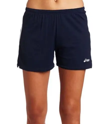 ASICS  Shorts Athletic Navy Blue Medium Women Sport Running Gym Exercise Workout thumbnail 4