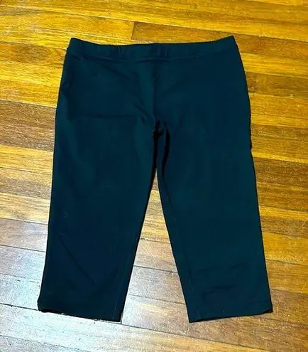 prAna Women’s Yoga Crops, Below the Knee, Sz Large