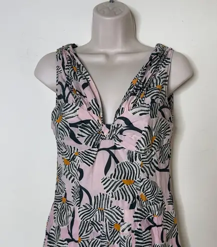 Moschino Cheap & Chic DRESS Cotton Blend Pink Floral Print Romantic Dress sz 8