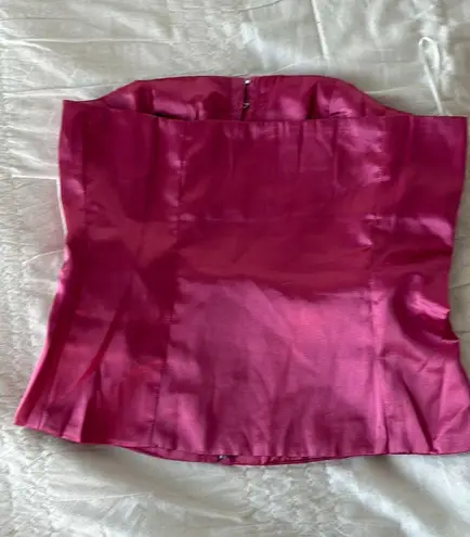 Princess Polly , hot pink corset top