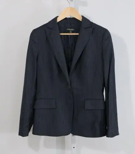 Loro Piana Brooks Brothers Women’s Blazer Size 6 Pinstripe Super 130’s wool