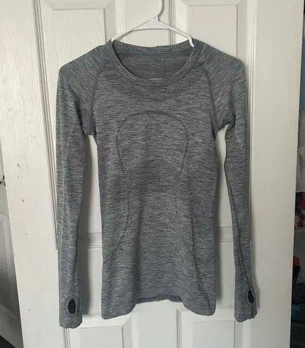 Lululemon  Grey Swiftly Long Sleeve - Image 1