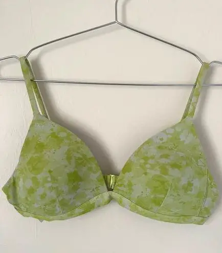 Lululemon  Deep Sea Swim Top Dappled Blossom Yellow Multi Green Size 8