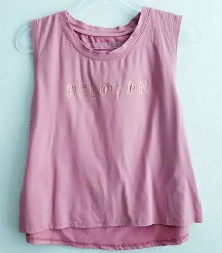 Peloton Cropped Athletic Tank Top