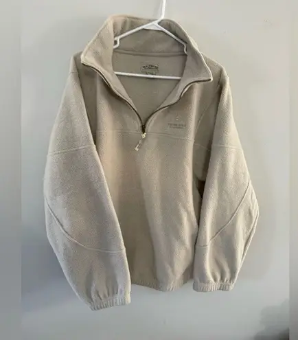VTG Blackwater Bay Laguna Beach California Pullover Fleece Sweater Beige Size L White Size L