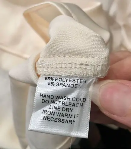 Mittoshop Short-Sleeve Hoodie, Cream, Ivory, Size S