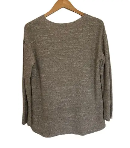 J. Jill Pure Jill Women’s Tan 100% Cotton V