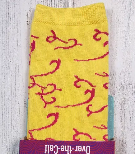 Justin NWT Boots Fashion Cushioned Sole Over The Calf Socks Women's Size Small