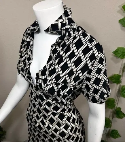 Enfocus Studio En Focus Henley Plunge Classic Vintage Dress