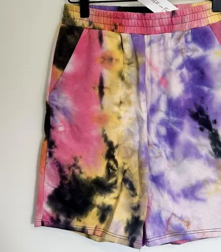 All in Favor NWT French Terry Tie Dye Pull On Shorts - Size: XS