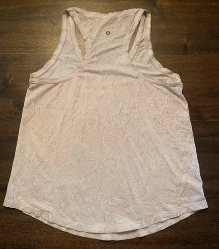 Lululemon  Love Tank Top Size 8 Summit Wash Smoky Topaz Pink