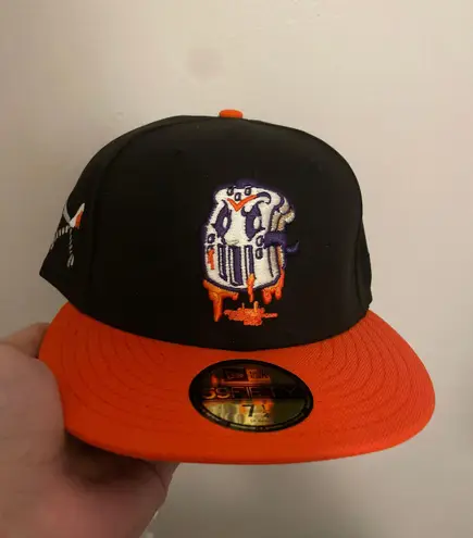 New Era Hat club noho exclusive Pbj bask glow in the dark Halloween pack size 7 1/2 brand new