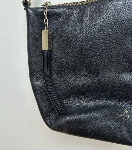 Kate Spade  New York Black Leather Crossbody Bag