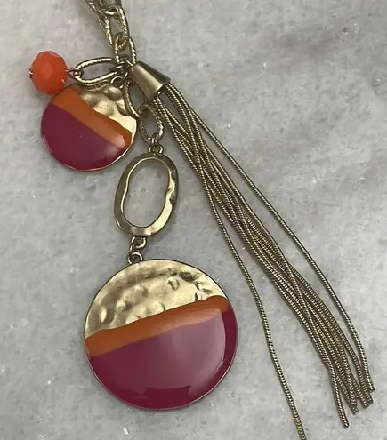 Illuminata necklace chain link gold tone lobster clasp closure jewelry