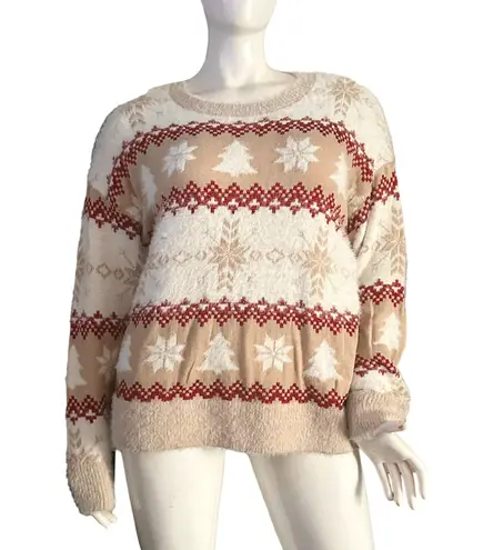 Holiday Time Snowflake Sweater