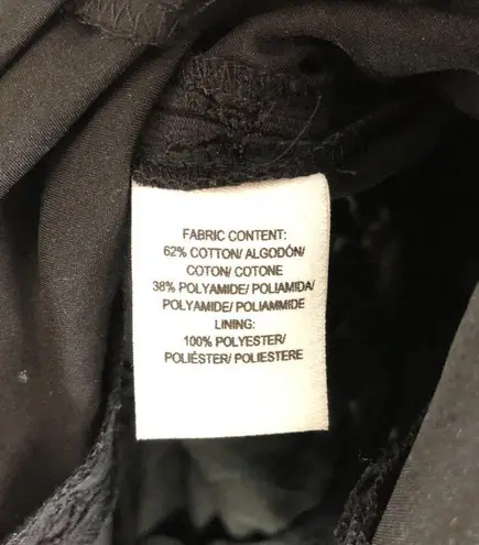 Derek Lam 10 Crosby Dress A Lined Mini Lace Overlay Sleeveless V Neck Black 2