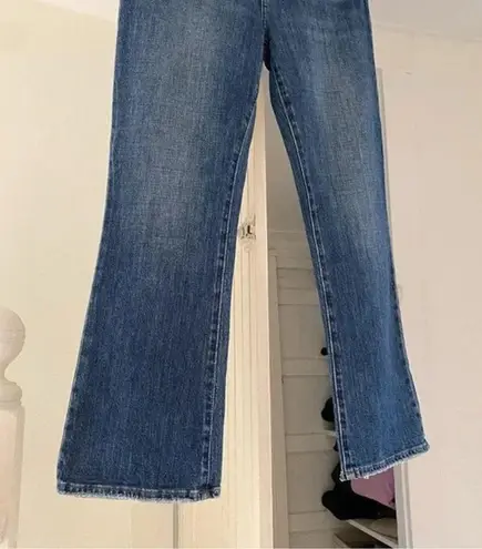 Pistola Lennon Distressed High Rise Crop Boot Jeans Leyton Size 29 Retail $128