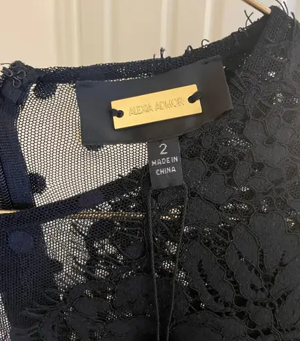 Alexia Admor Black Lace Dress