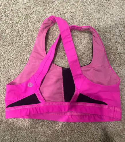 Lululemon Hot Pink Sports Bra