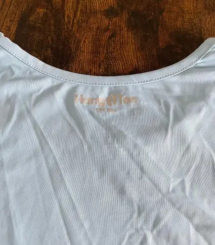 Hang Ten Long Sleeve Sun Protection Tee T-Shirt with Pocket