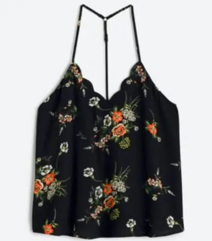 Nine Britton NWT!! Jacki Scallop Detail Blouse