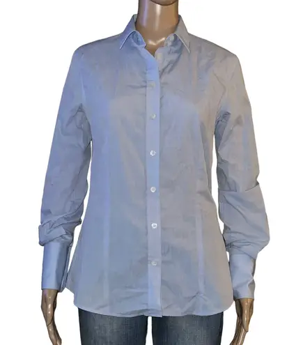 Dolce & Gabbana Light Blue Collared Buttoned Tailored Shirt