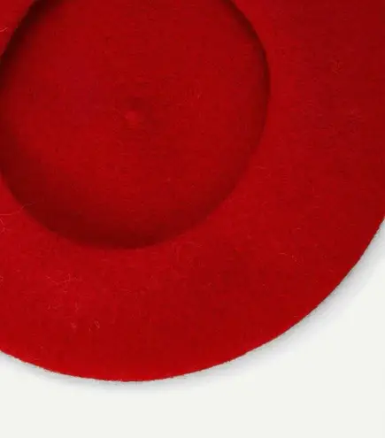 Res Beret Hat Red