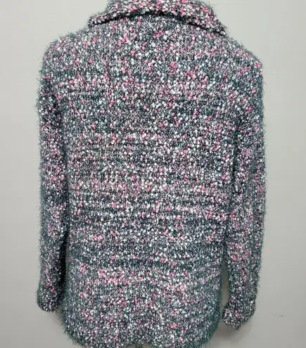 Loft 6.  Outlet jade confetti eyelash turtleneck sweater size medium thumbnail 6