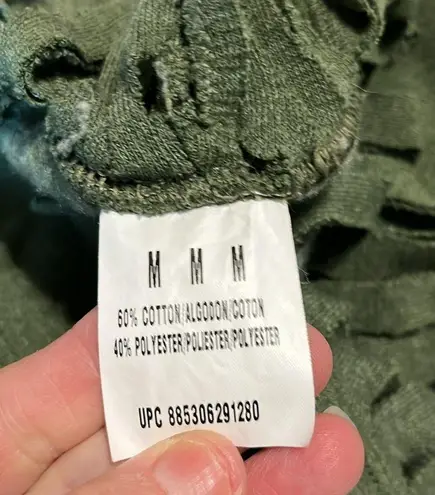 The Comfy But First Coffee Boutique Custom Sweatshirt Green Oversized Womens Medium - Image 8