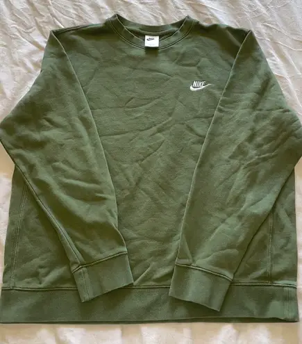 Nike Army Green Sweatshirt