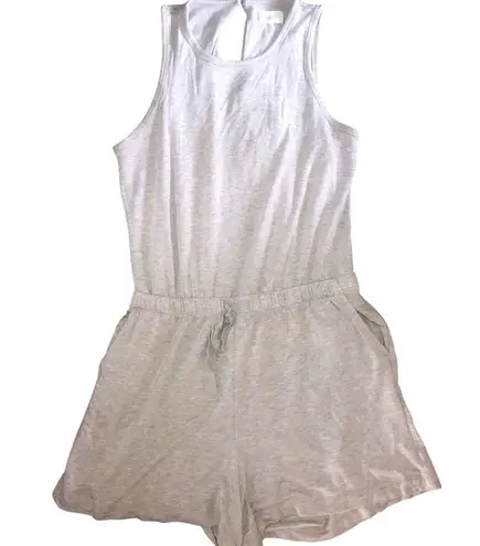 Lou & grey  Gray backless romper Sz L - Image 2