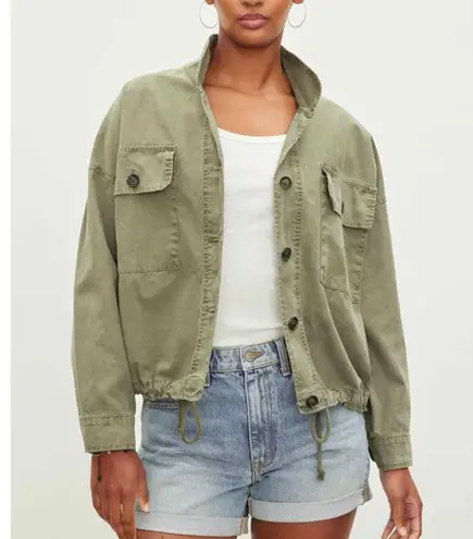 Velvet by Graham & Spencer Nicola Casual Jacket Size Large Green