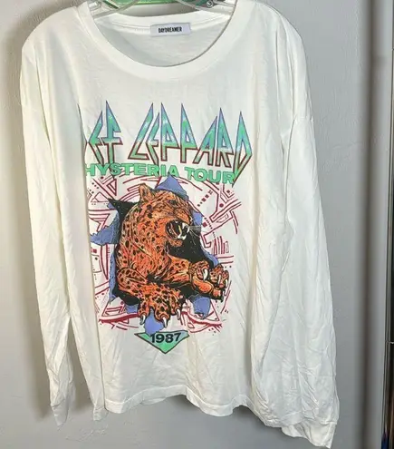 Daydreamer NWOT 1987 Hysteria Tour Long Sleeve