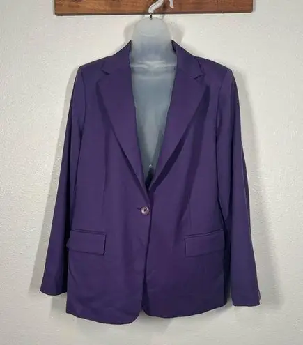 Pendleton Purple 100% Virgin Wool Blazer Size 16