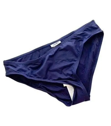 ANDIE NWT Low Rise Medium Coverage Bikini Bottoms Navy Sz M