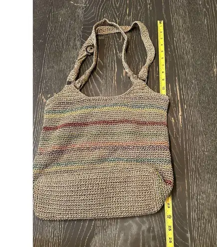 The Sak Belle Tote Bag Multicolor Stripes Shoulder Handbag Women's