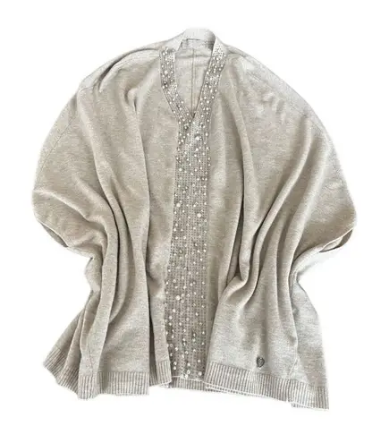 ALFA Modern Women Knitted Poncho Tan